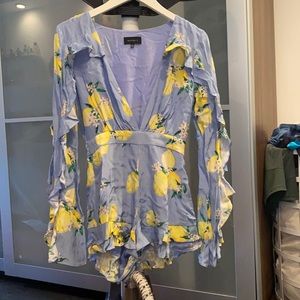 Majorelle Lemon Romper